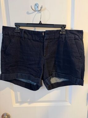Dear John Navy Rolled-Hem Corduroy Shorts